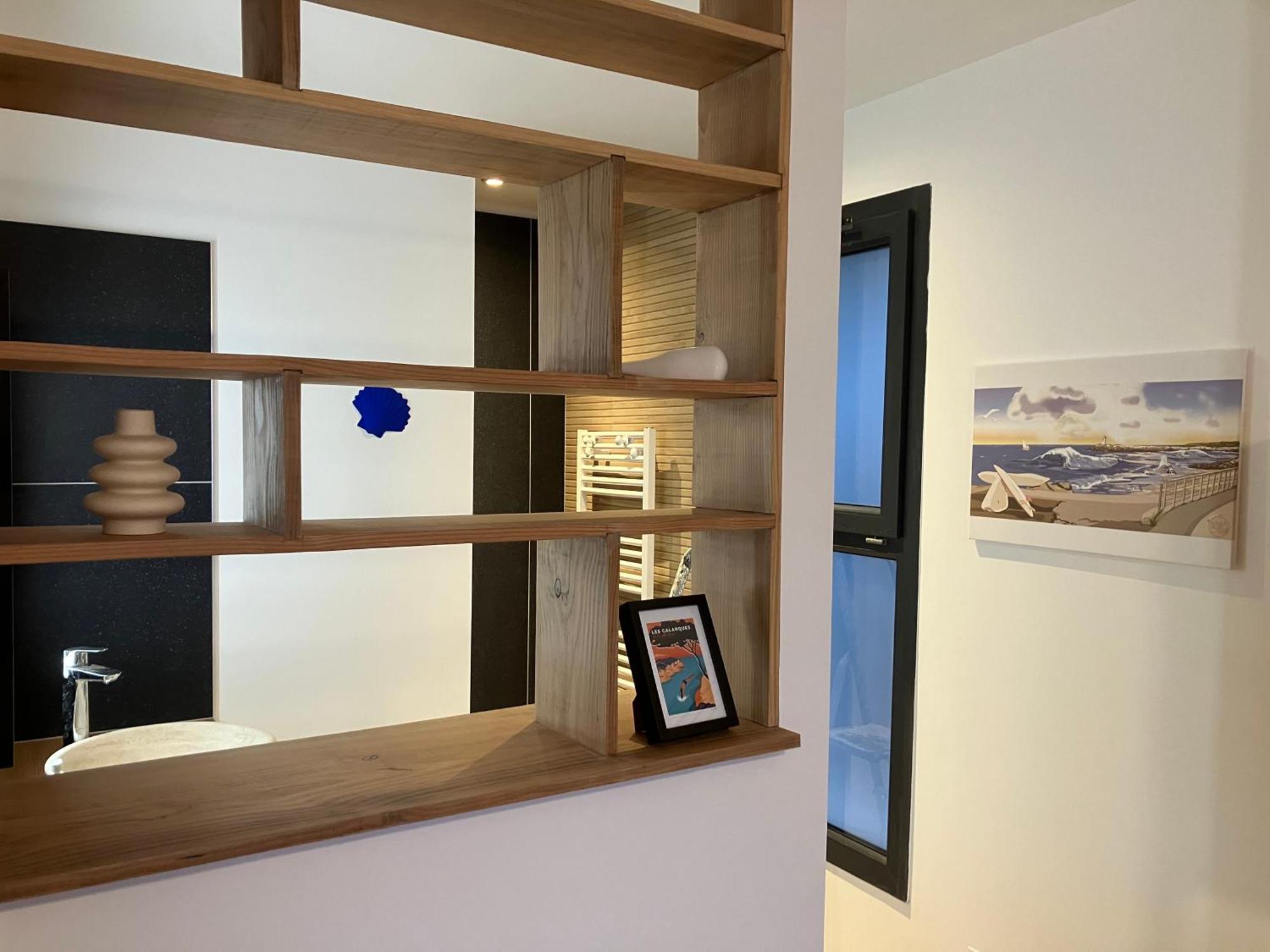 카리르루에 T2 Vue Sur Le Port Jacuzzi Terrasse Et Parking 아파트 외부 사진