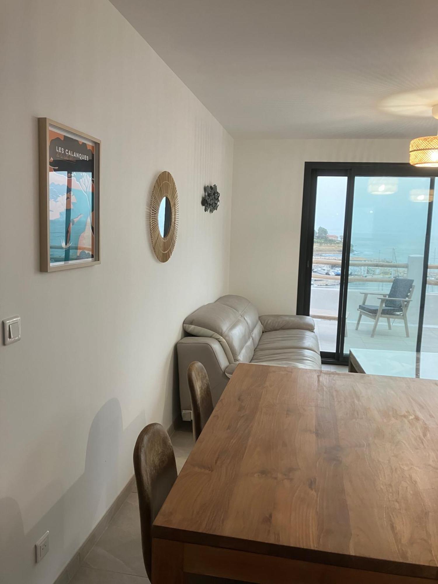 카리르루에 T2 Vue Sur Le Port Jacuzzi Terrasse Et Parking 아파트 외부 사진