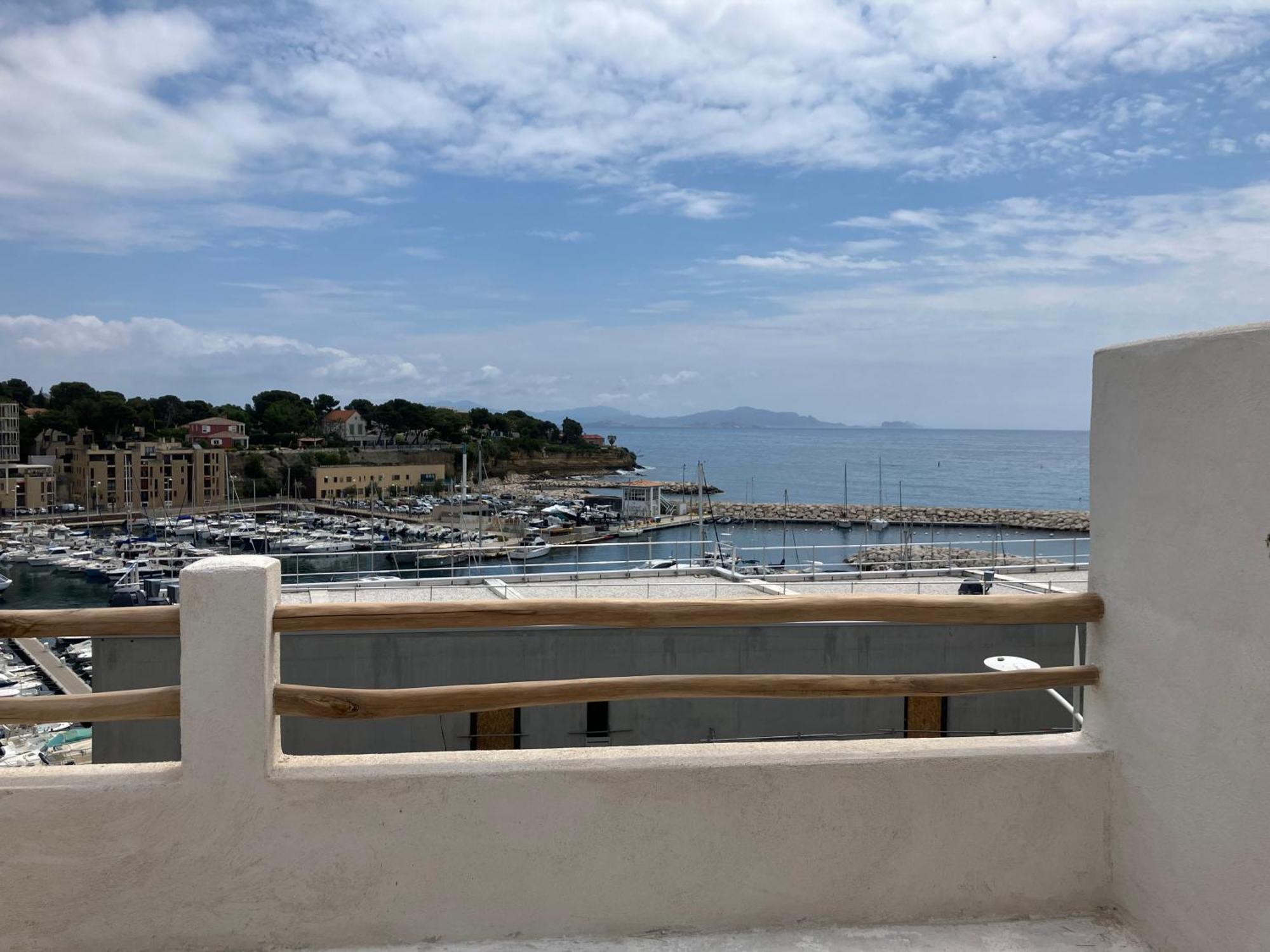 카리르루에 T2 Vue Sur Le Port Jacuzzi Terrasse Et Parking 아파트 외부 사진