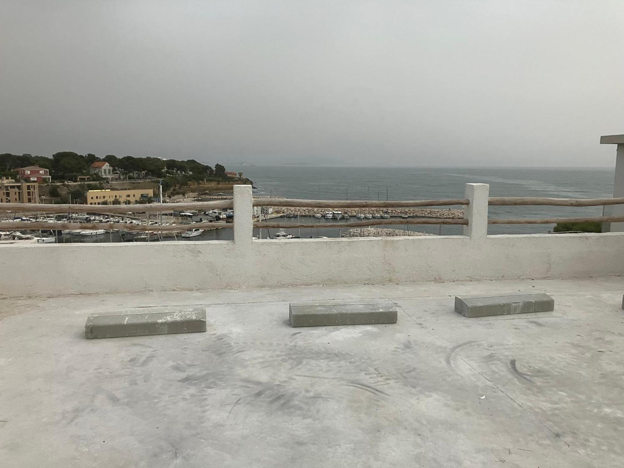 카리르루에 T2 Vue Sur Le Port Jacuzzi Terrasse Et Parking 아파트 외부 사진