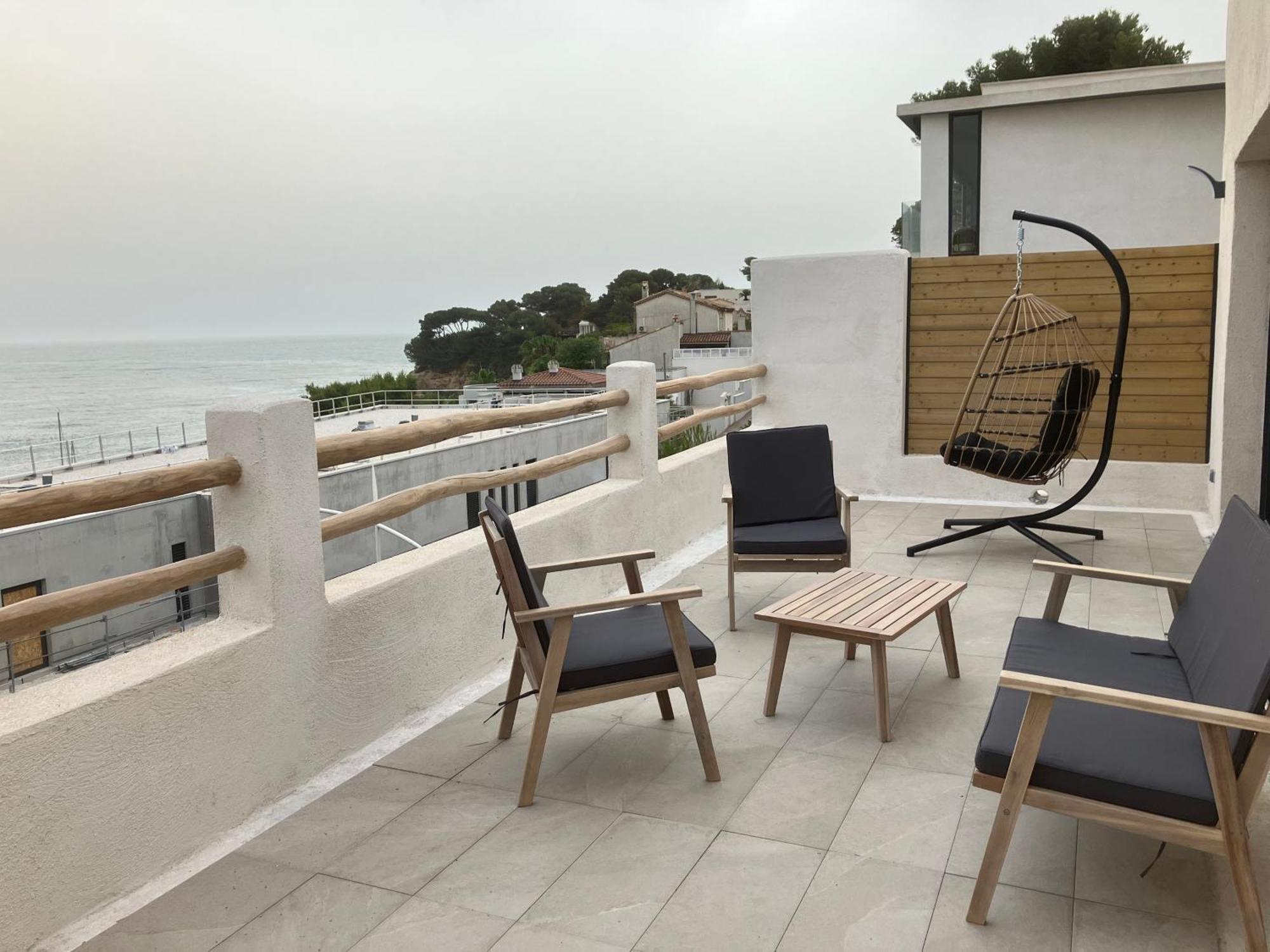 카리르루에 T2 Vue Sur Le Port Jacuzzi Terrasse Et Parking 아파트 외부 사진