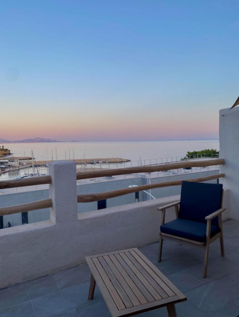 카리르루에 T2 Vue Sur Le Port Jacuzzi Terrasse Et Parking 아파트 외부 사진
